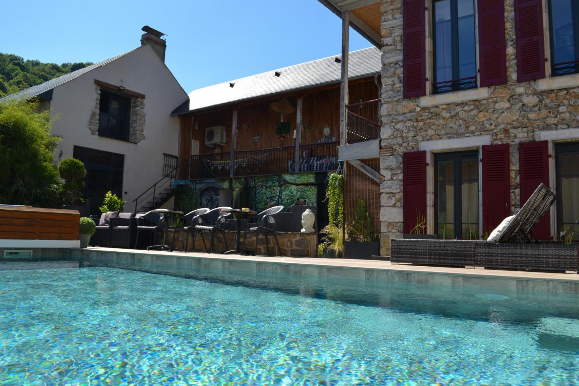 A Nouste Chambres D'Hotes Et Gite Only Adults Campan Dış mekan fotoğraf