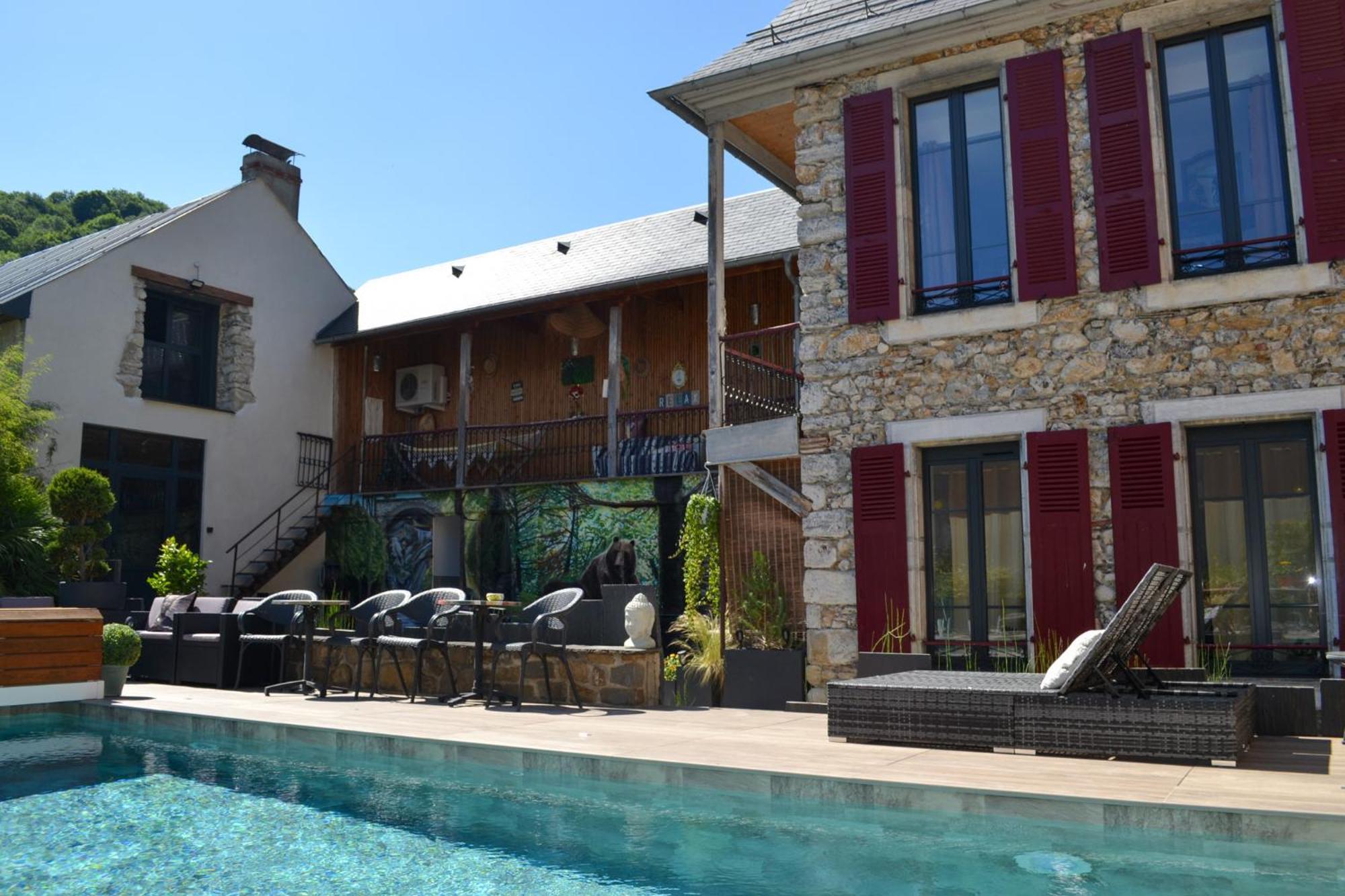 A Nouste Chambres D'Hotes Et Gite Only Adults Campan Dış mekan fotoğraf